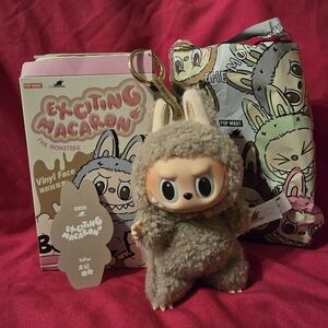 Exciting Macaron "Toffee" Confirmed Vinyl Plush Pendant